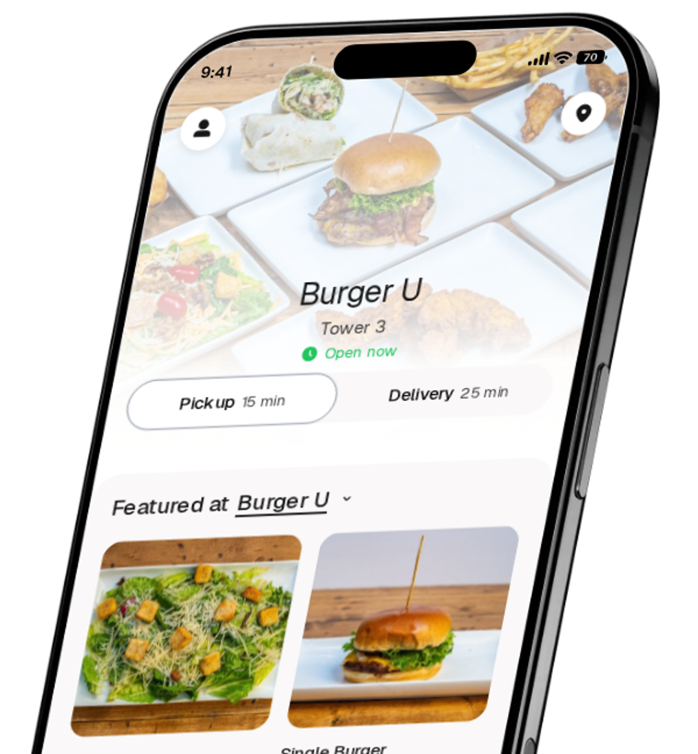 Burger U app preview